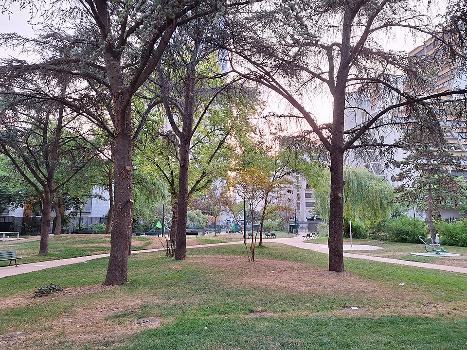 A photograph of Jardin Riquet