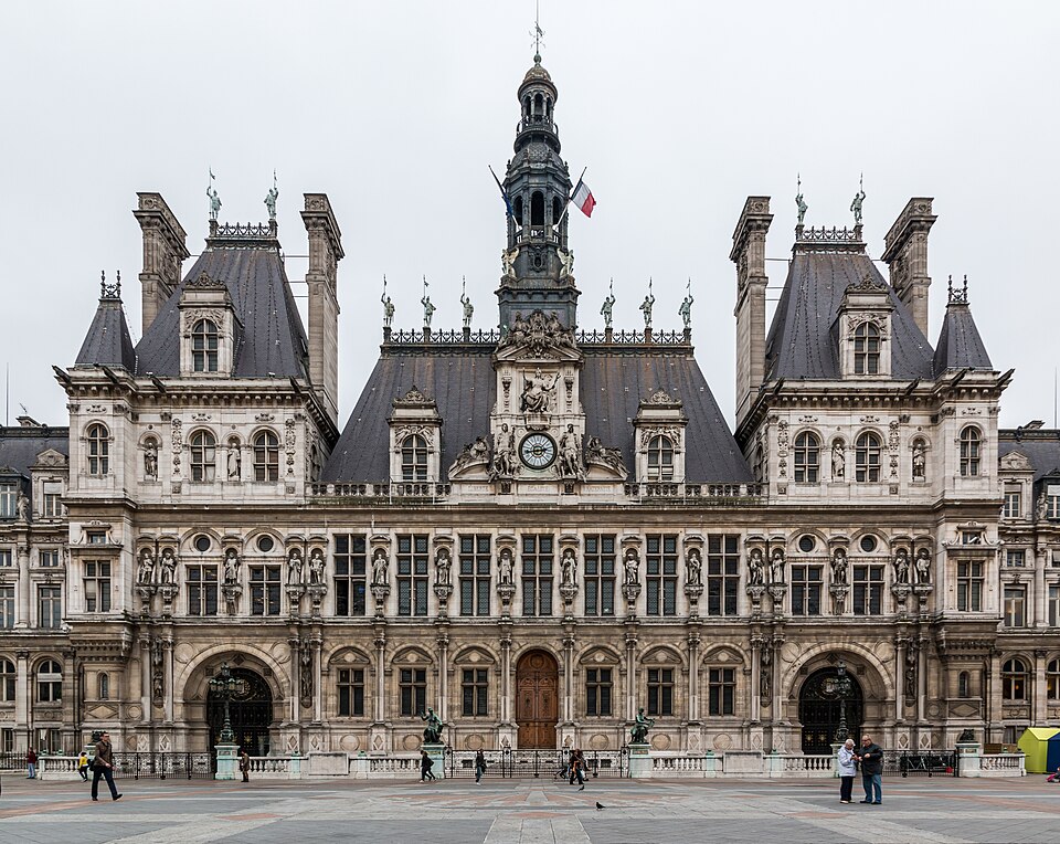 A photograph of Hôtel de Ville