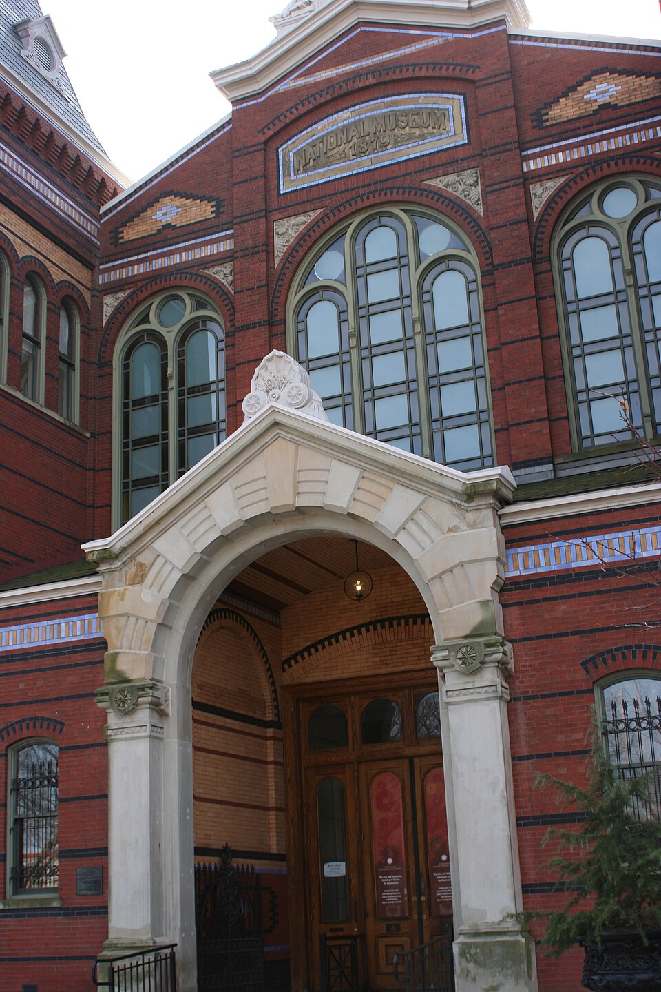 A photograph of Arts and Industries Building