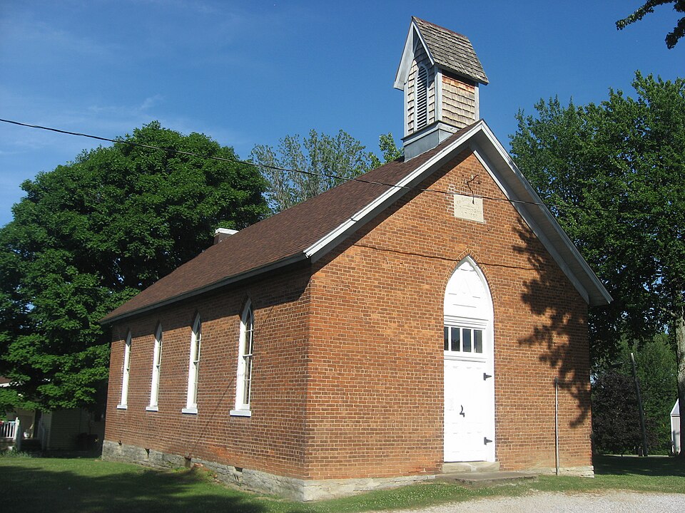 A photograph of Saint John's Lutheran School