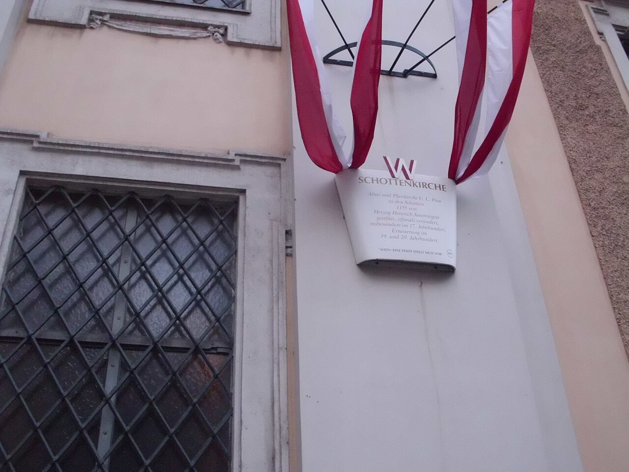 Una fotografia di Schottenkirche