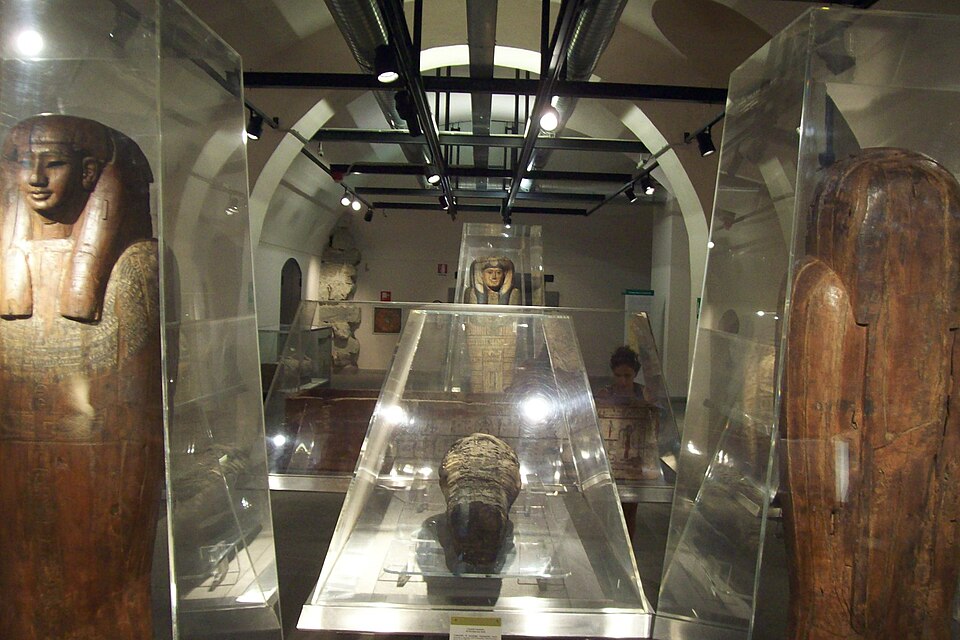 A photograph of Egyptian Museum of Milan