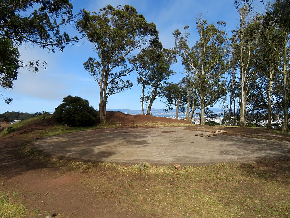 A photograph of Tank Hill