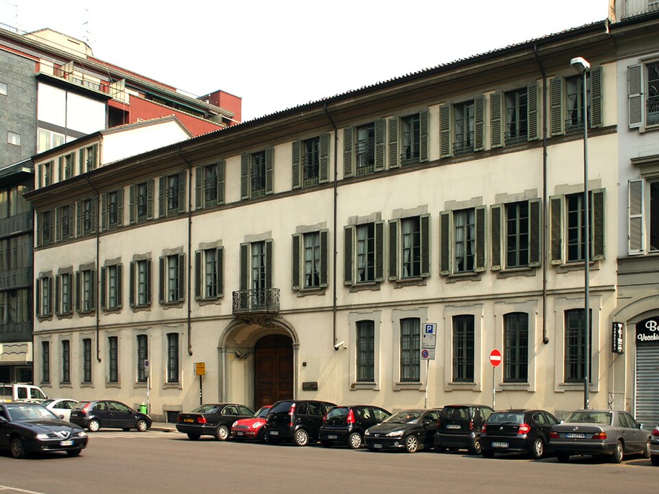 A photograph of Litta Cusini Modignani Palace