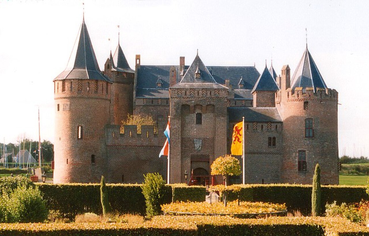 Una fotografia di Muiderslot