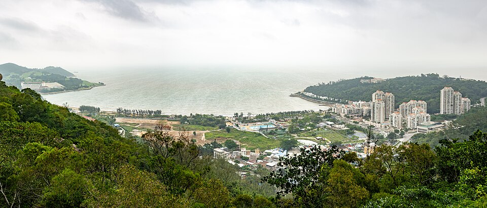 A photograph of Hac Sa Beach