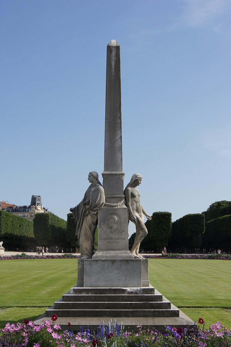 A photograph of Monument to Scheurer-Kestner