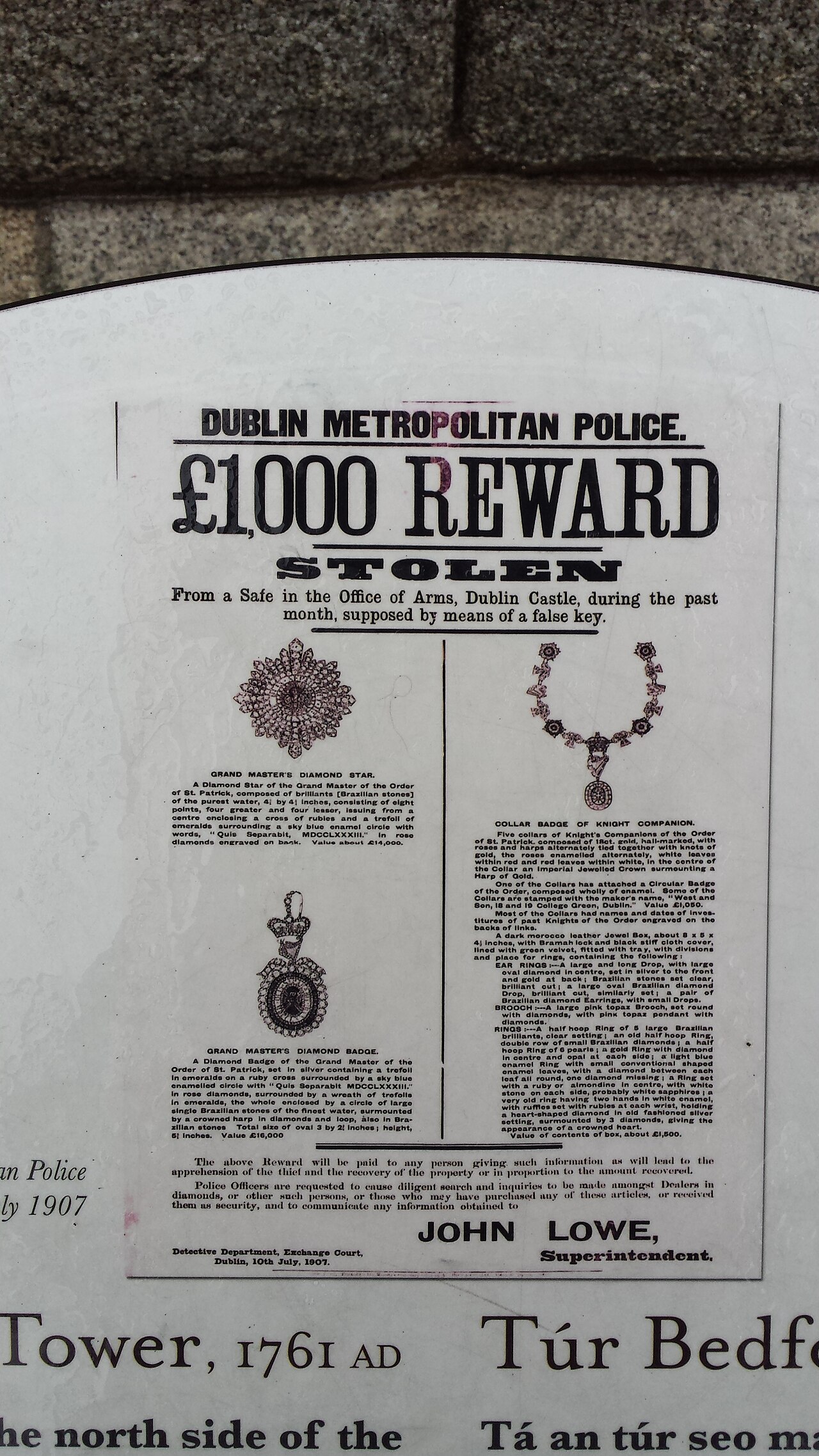 Una fotografia di Dublin Castle