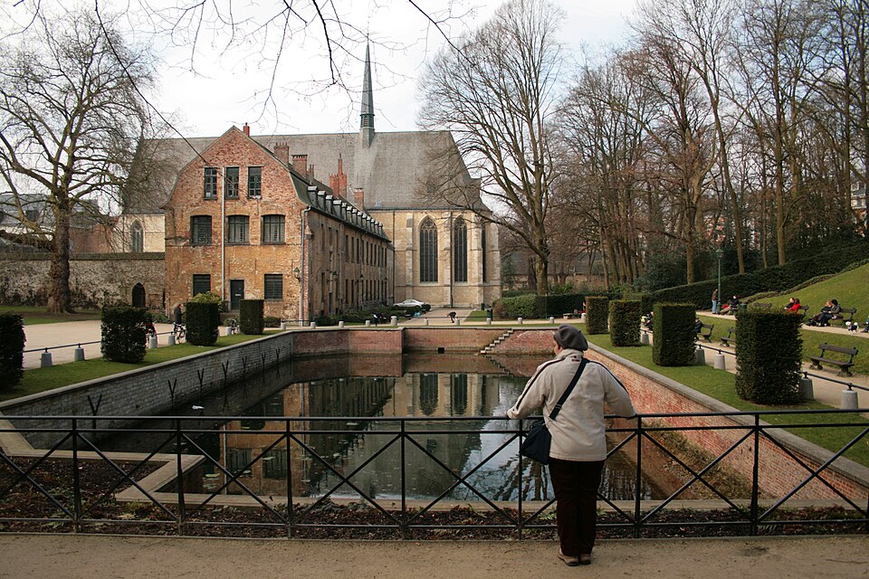 A photograph of Gardens of La Cambre Abbey