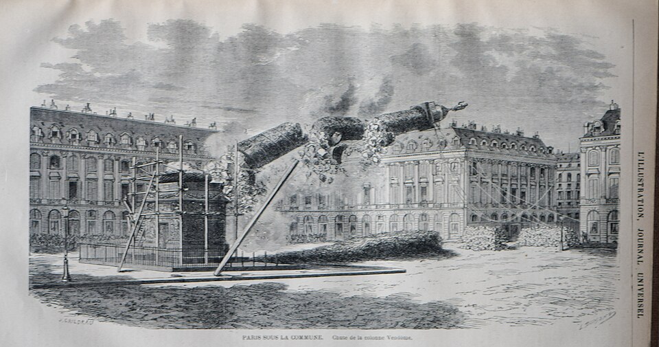A photograph of place Vendôme