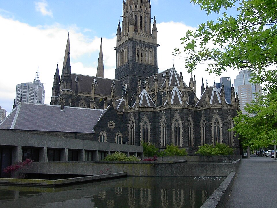 A photograph of St Patrick's Cathedral