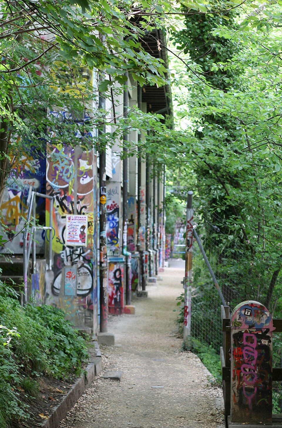 A photograph of Unterer Letten River pool