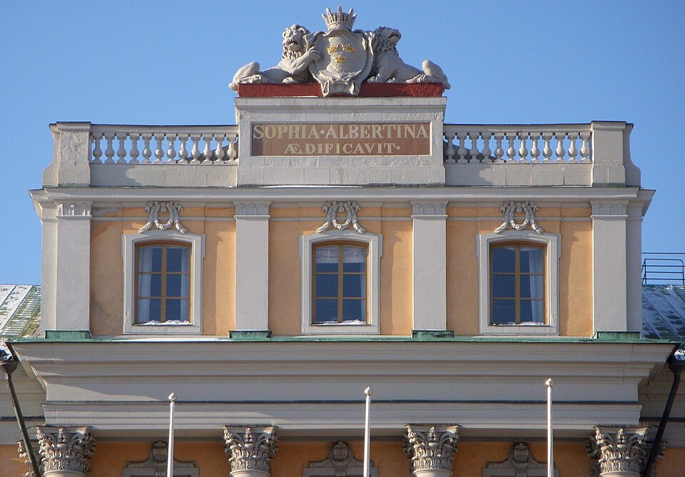 A photograph of Arvfurstens palats