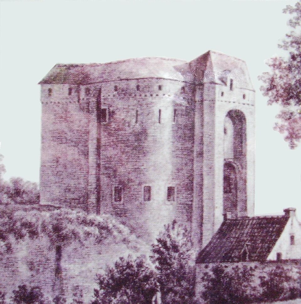 A photograph of Halle Gate Museum