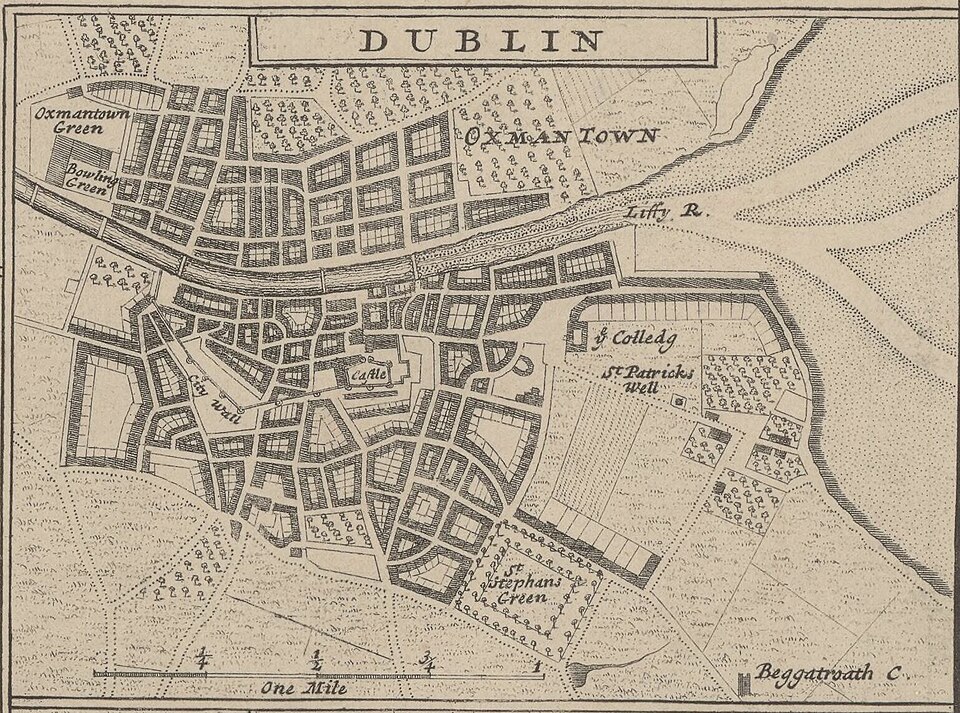 A photograph of Dublin Castle