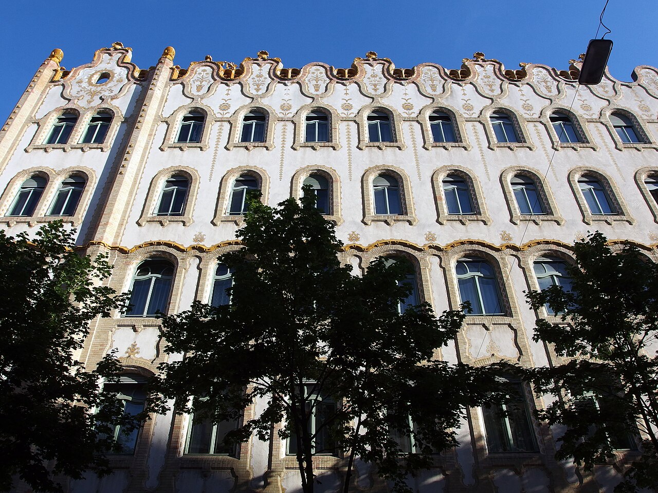 Former building of Postal Savings Bank Budapest fotoğrafı