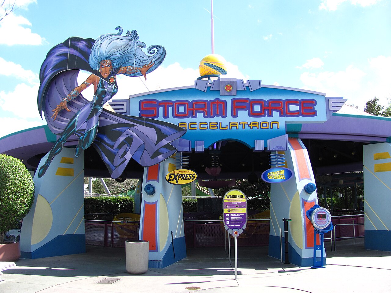 A photograph of Storm Force Accelatron