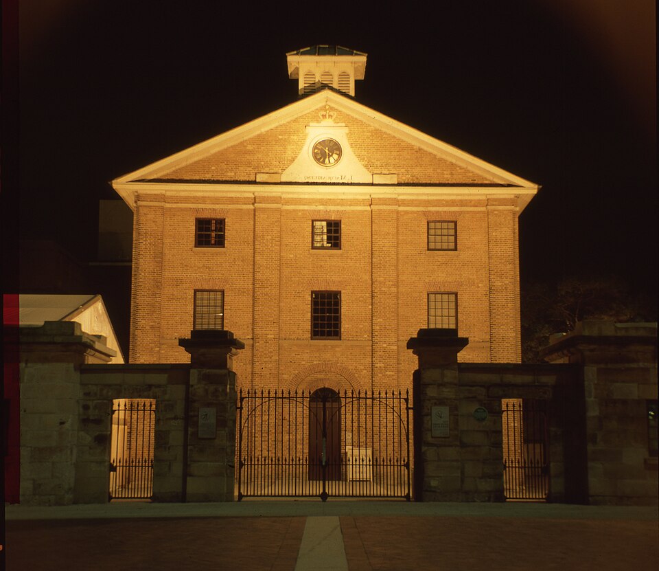 A photograph of Hyde Park Barracks