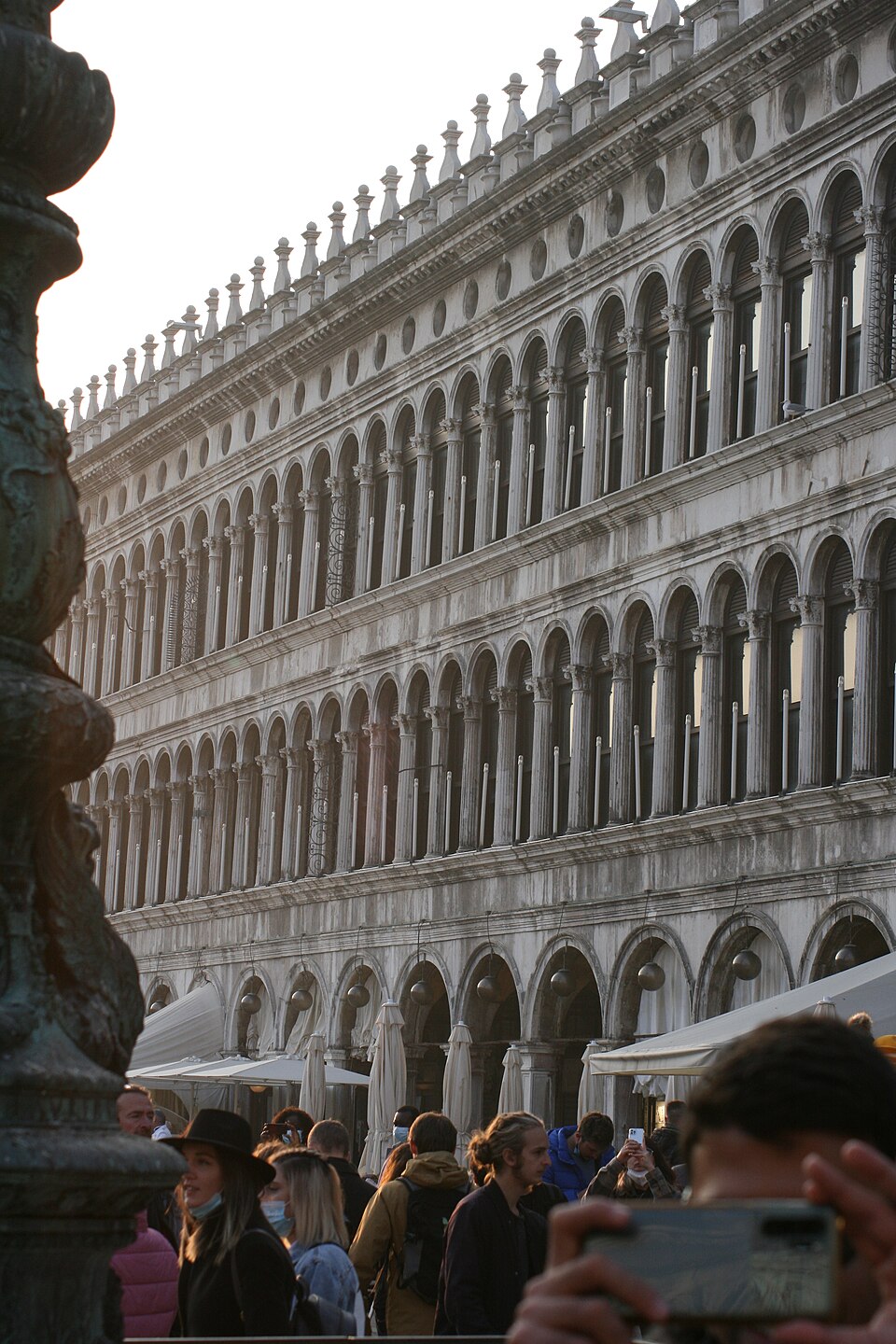 A photograph of Biblioteca Nazionale Marciana