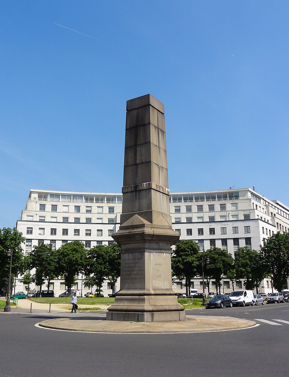A photograph of 1870 war memorial