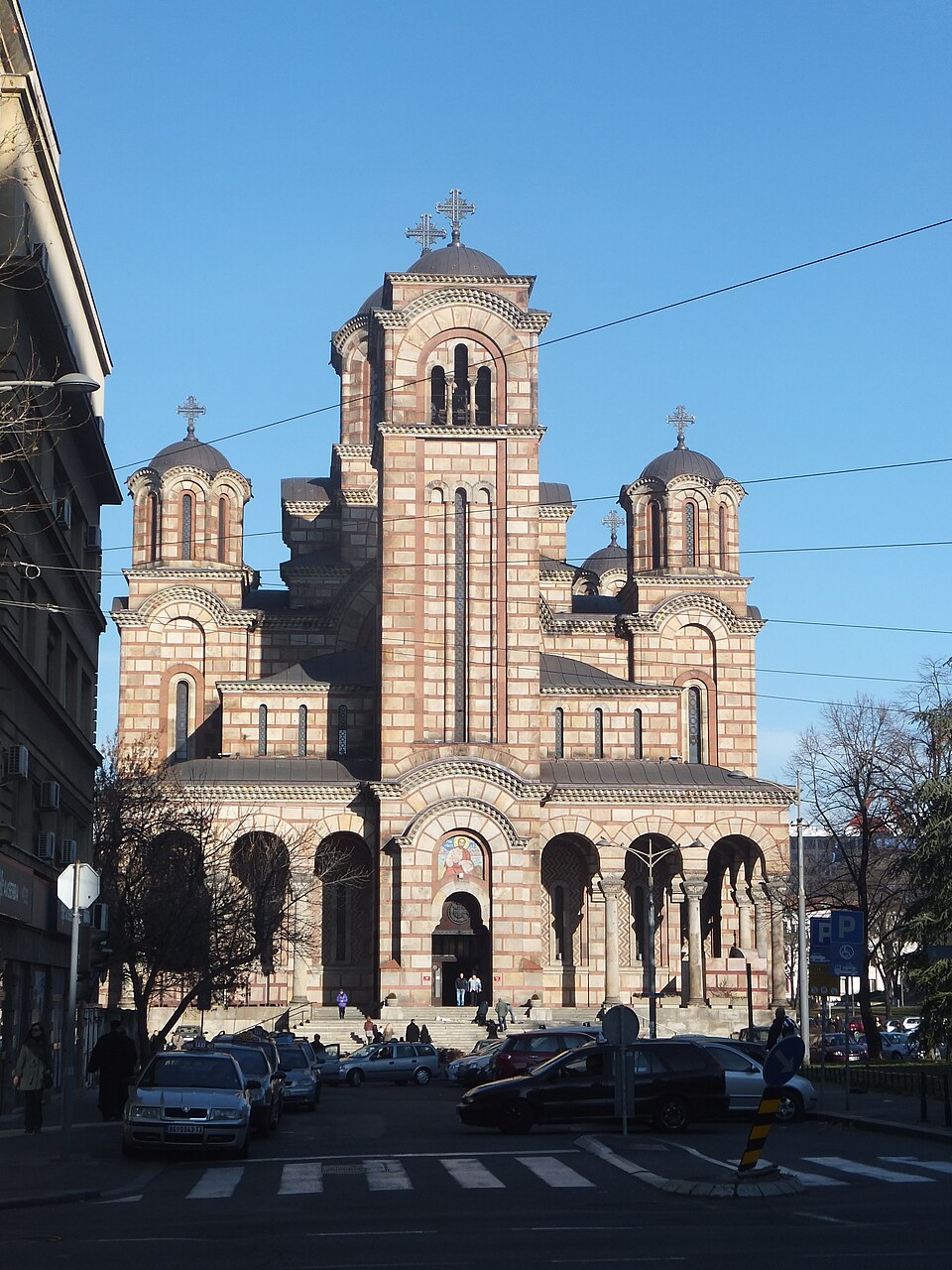 A photograph of St. Mark's Church