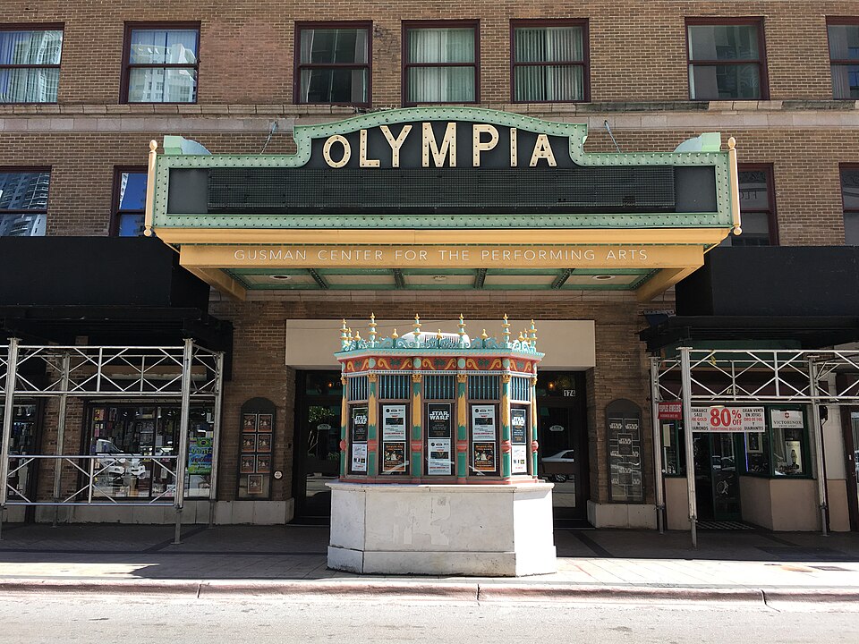 A photograph of Olympia Theater