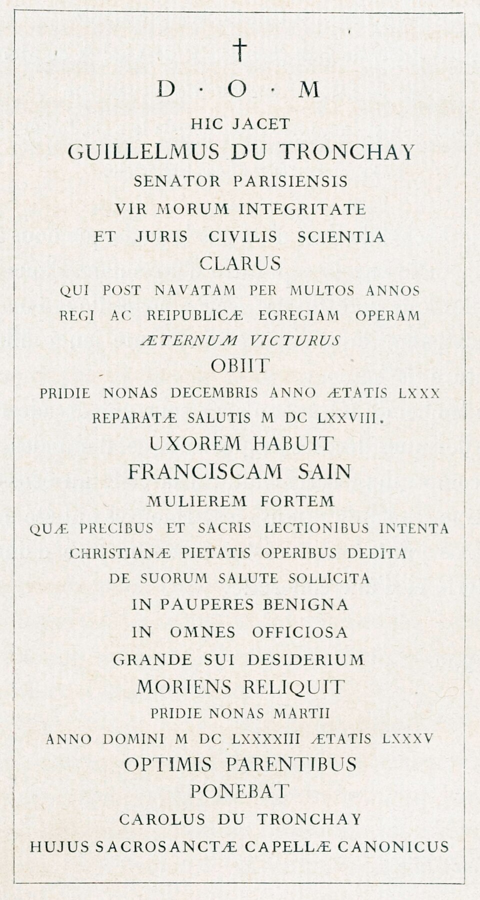A photograph of Sainte Chapelle