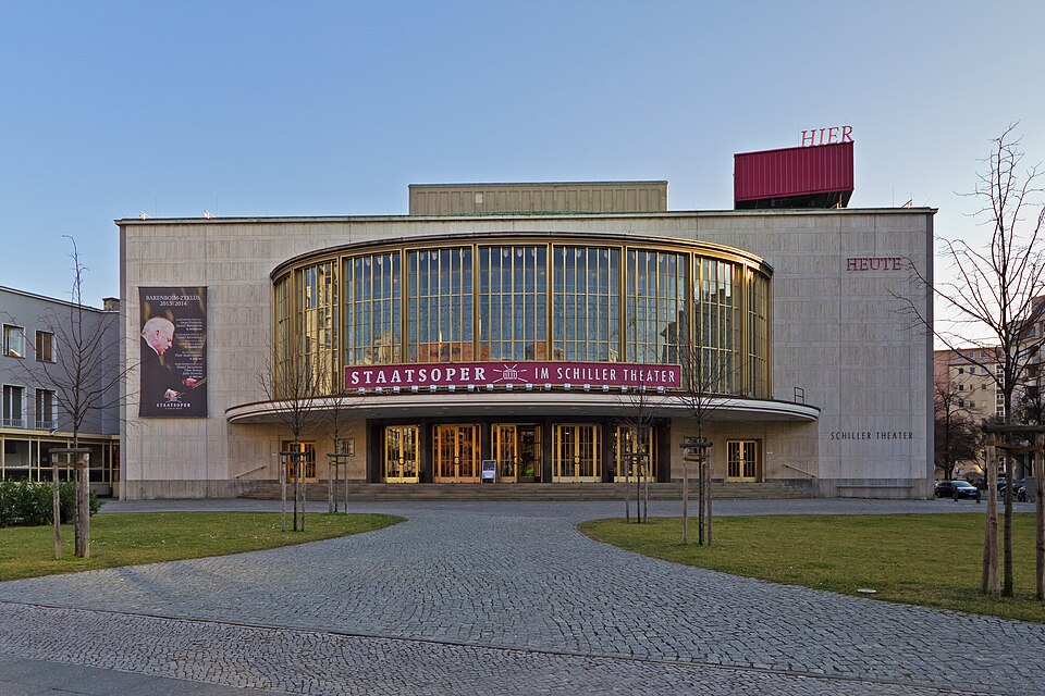 A photograph of Schiller Theater