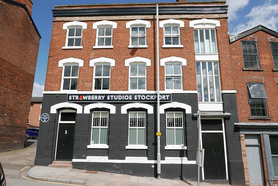 A photograph of Strawberry Studios
