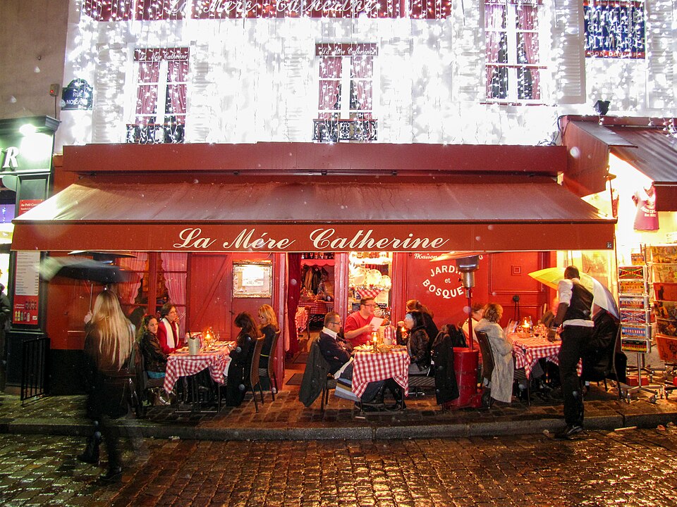 A photograph of La Mère Catherine