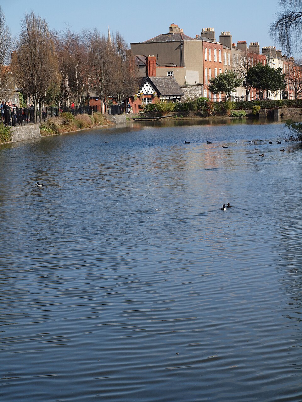 A photograph of Blessington Street Basin