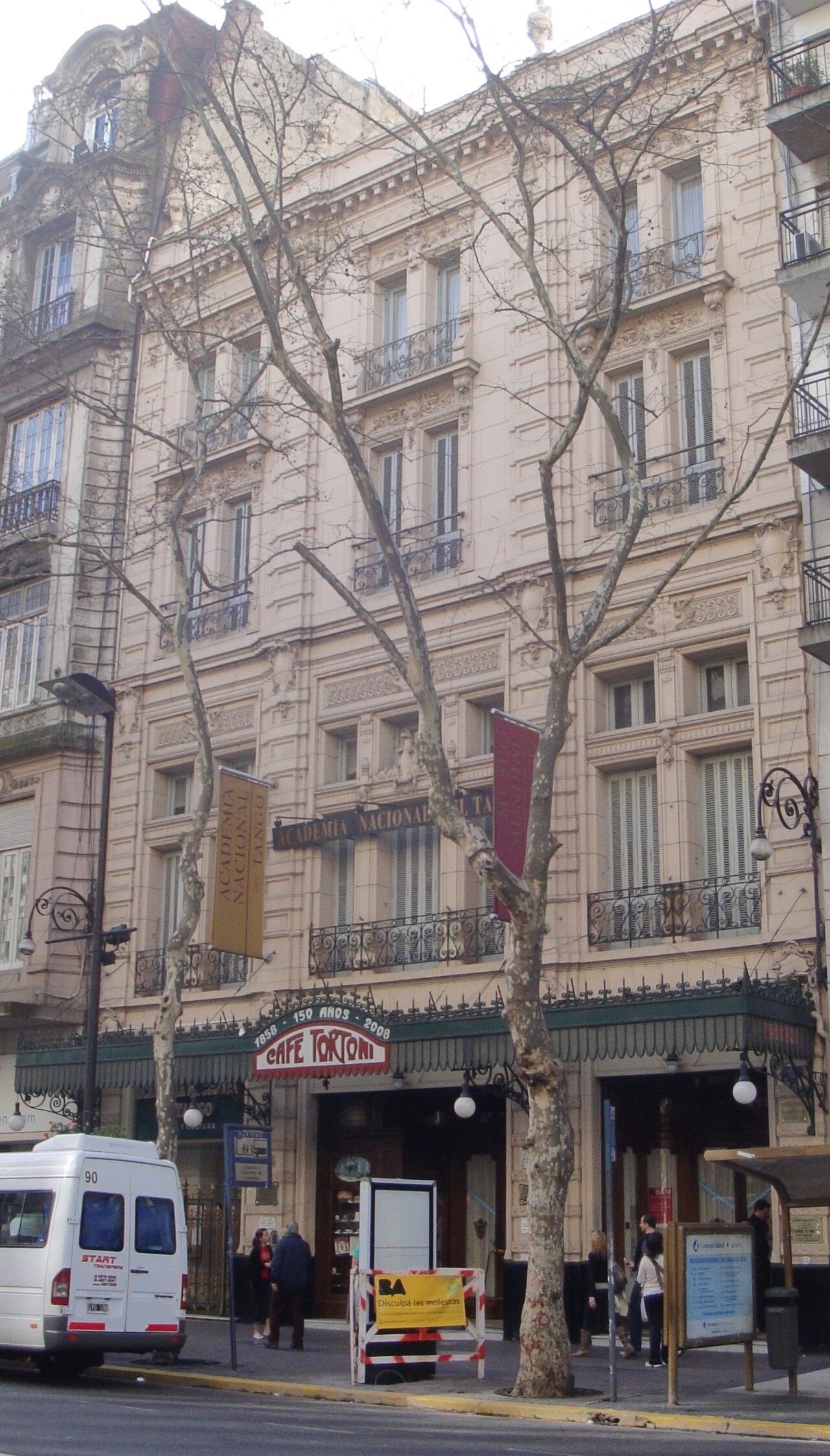 A photograph of Cafe Tortoni