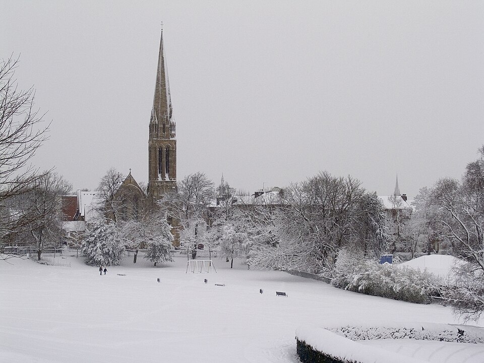A photograph of Queen's Park