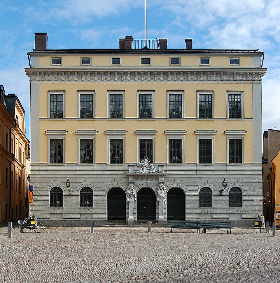A photograph of Tessin Palace