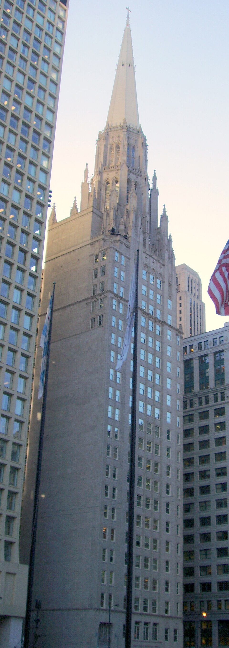 A photograph of First United Methodist Church of Chicago