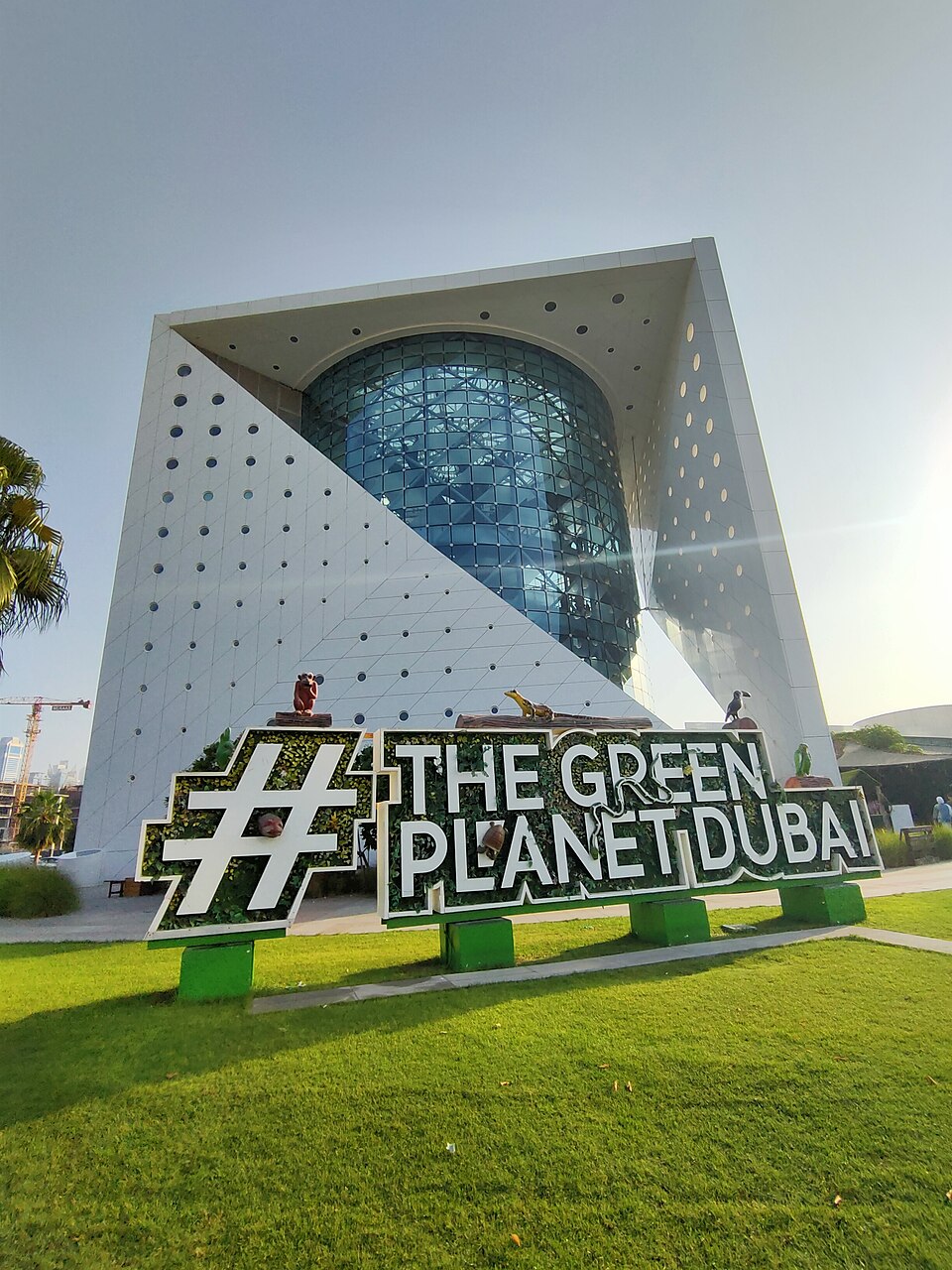 A photograph of The Green Planet