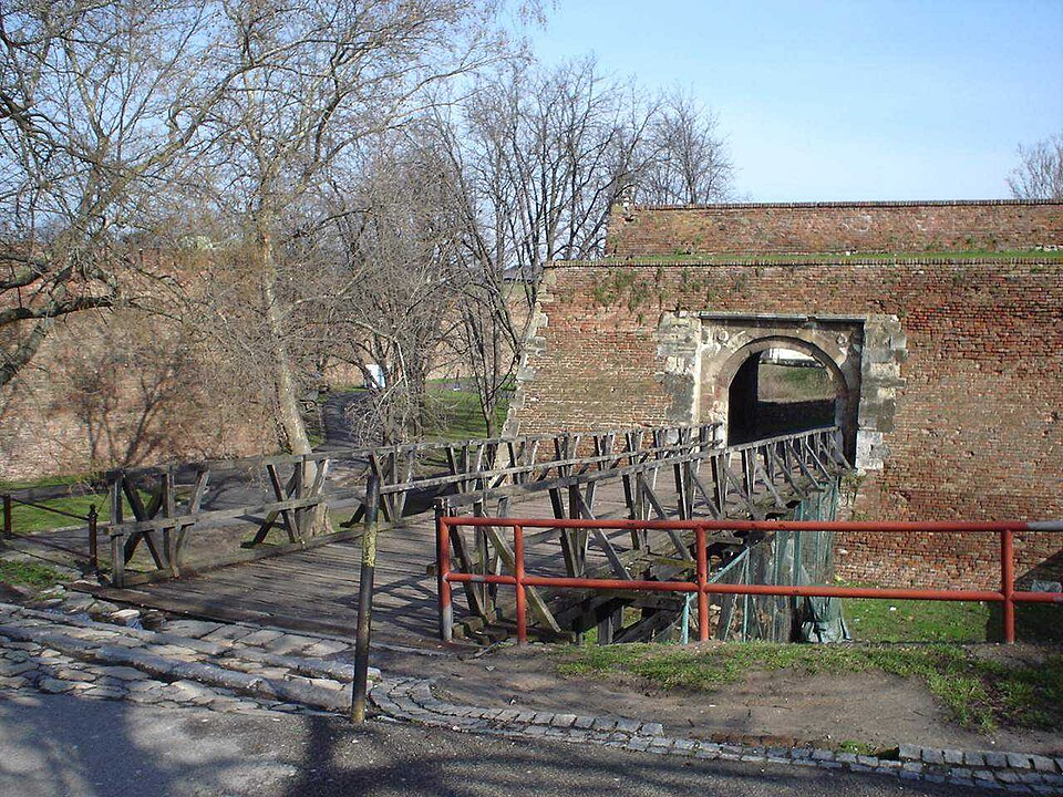 A photograph of Karađorđe's Gate
