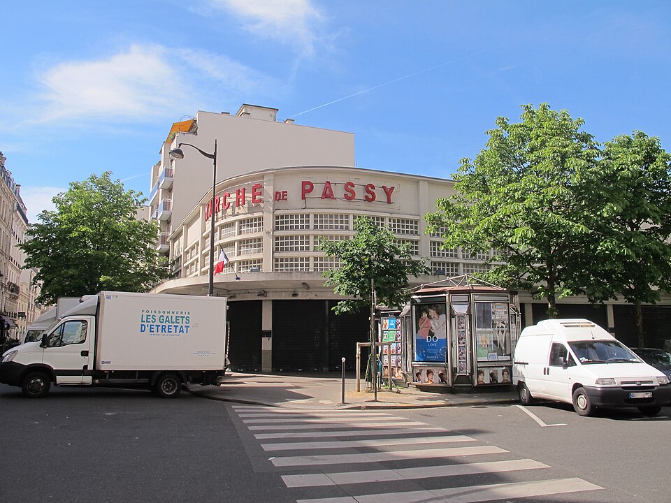 A photograph of Passy Covered Market