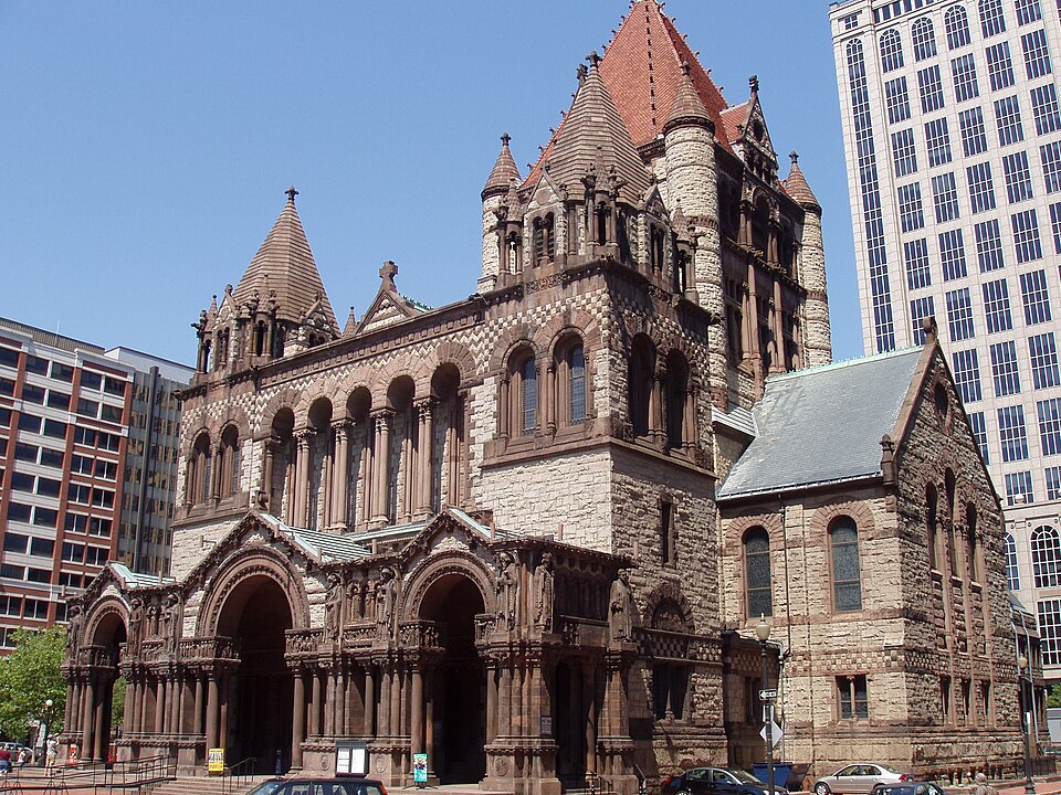A photograph of Trinity Church