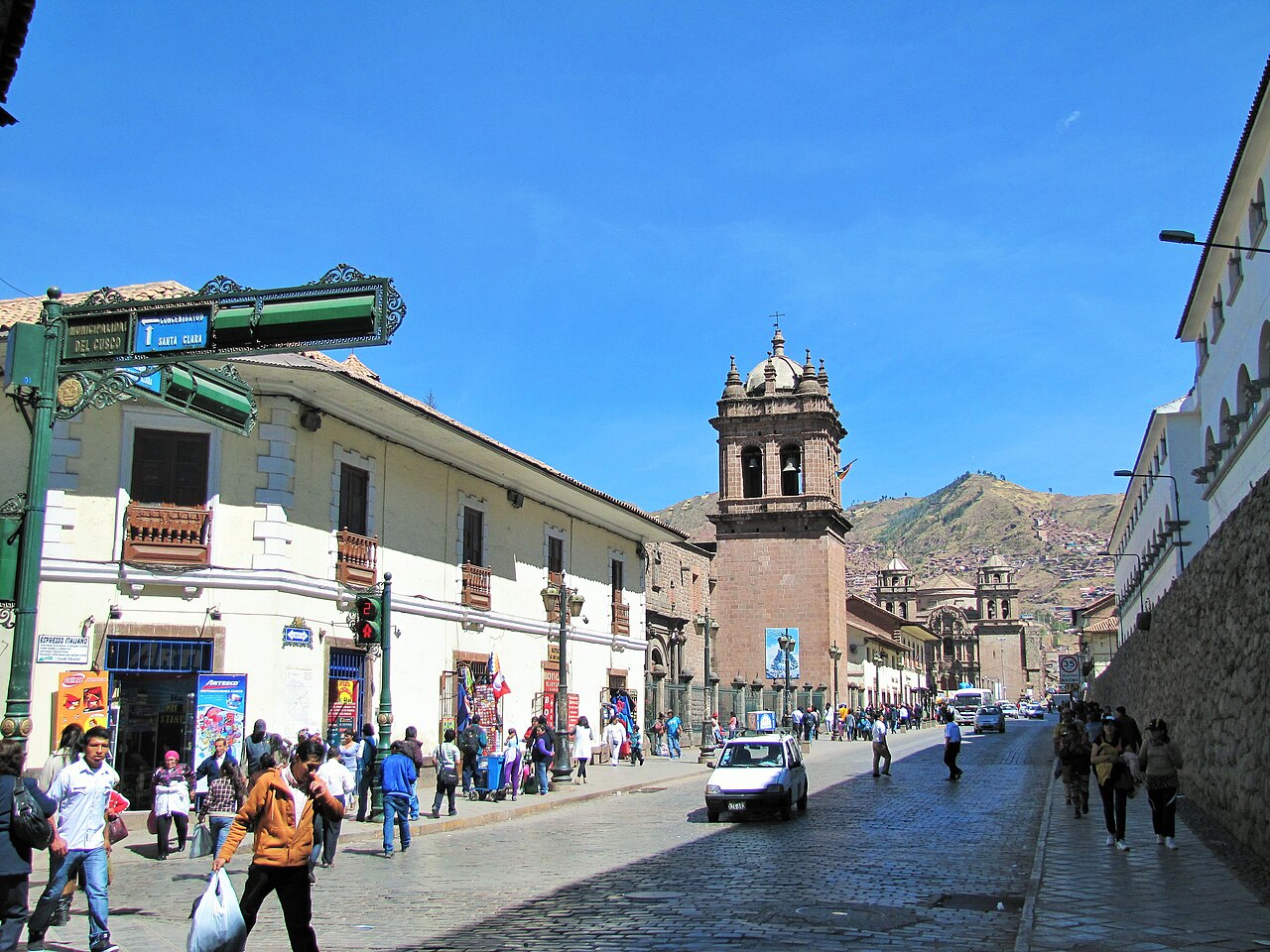 A photograph of Santa Clara Church