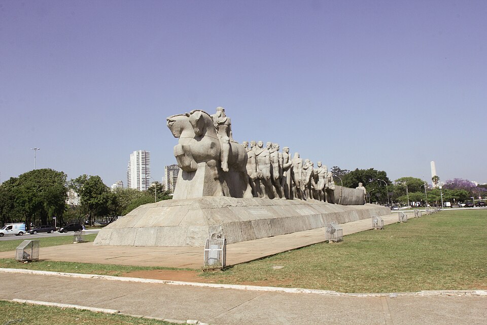 A photograph of Monument to the Bandeiras