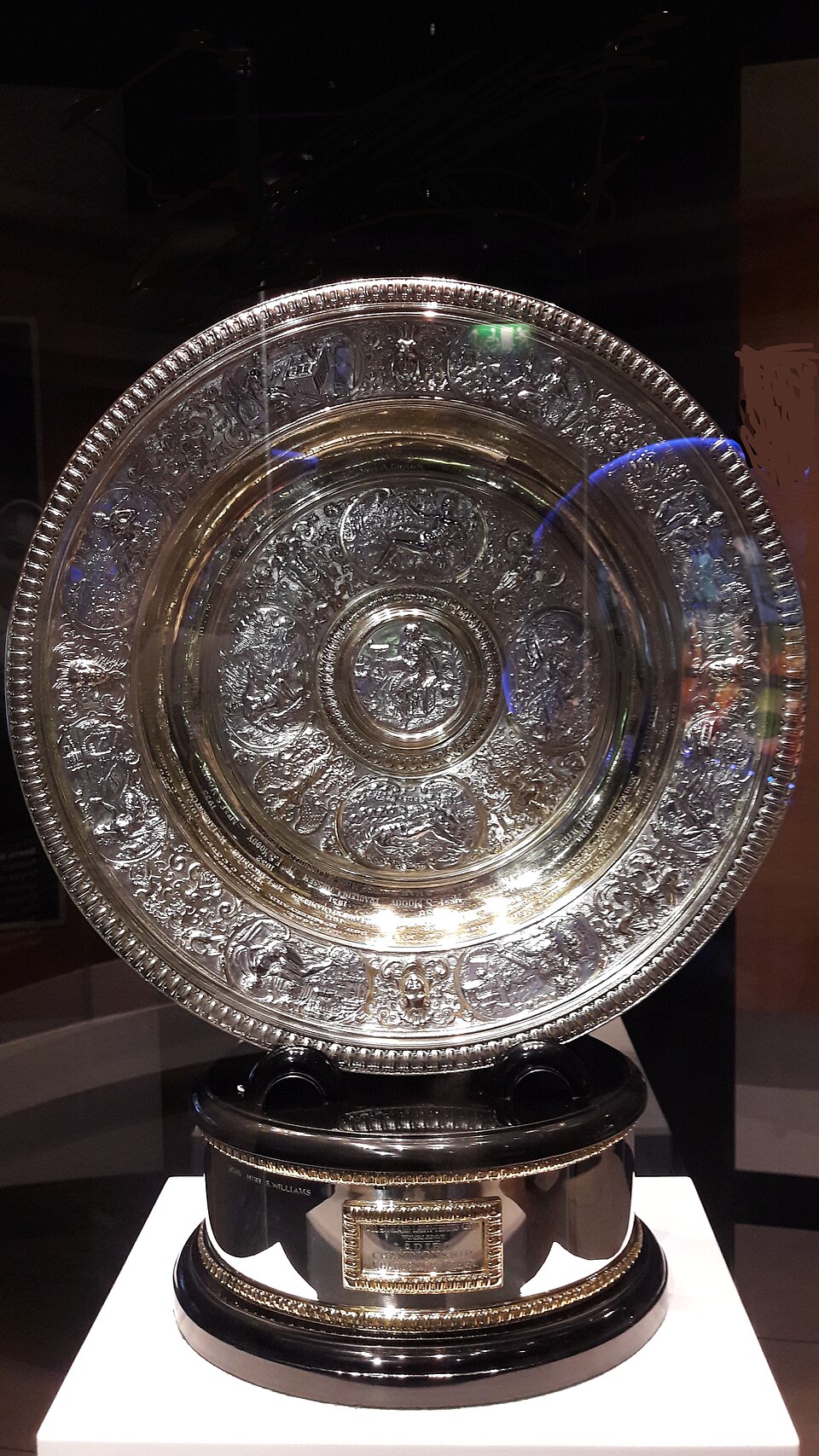A photograph of Wimbledon Lawn Tennis Museum