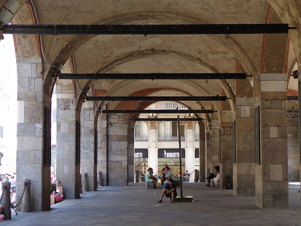 A photograph of Palazzo della Ragione