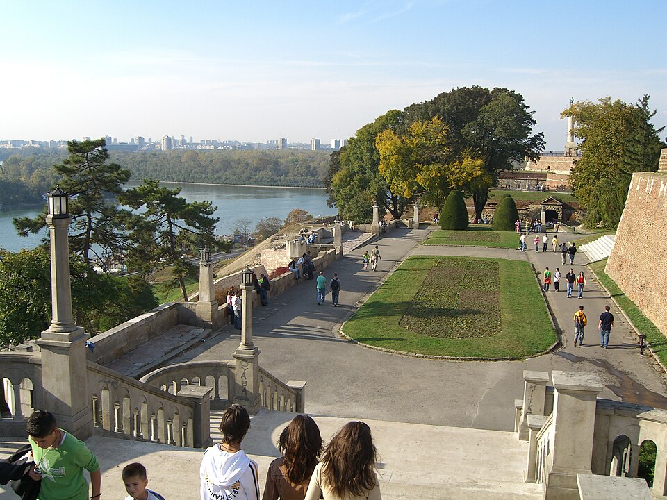 A photograph of Kalemegdan Park