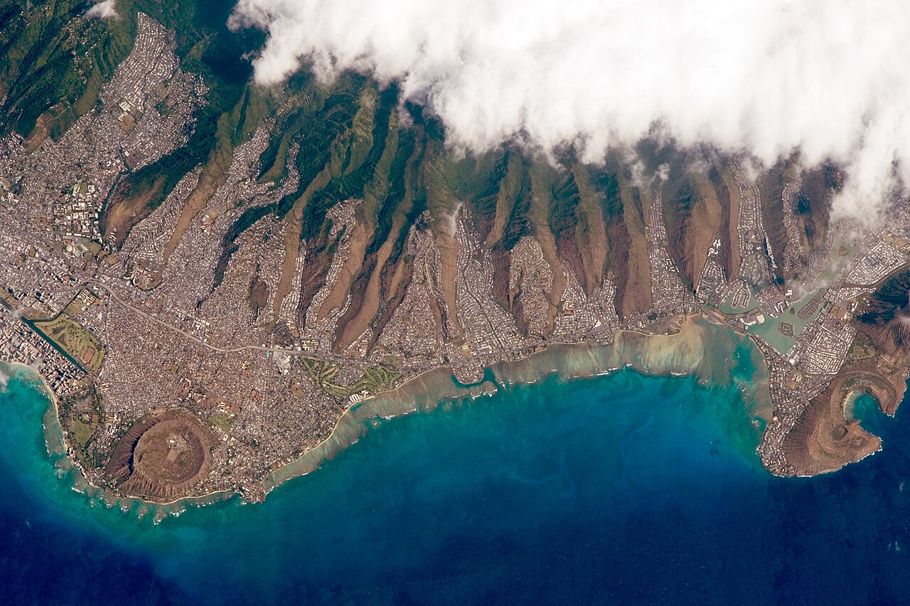 Una fotografia di Diamond Head