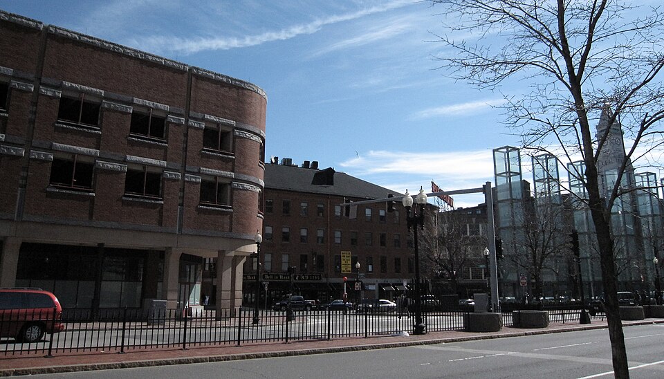 A photograph of New England Holocaust Memorial