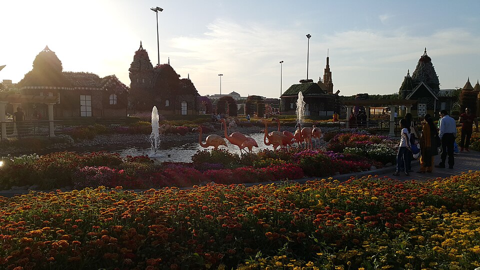 A photograph of Dubai Miracle Garden