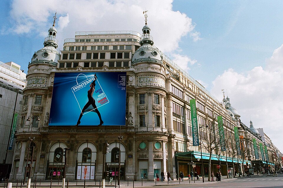 A photograph of Printemps Haussmann