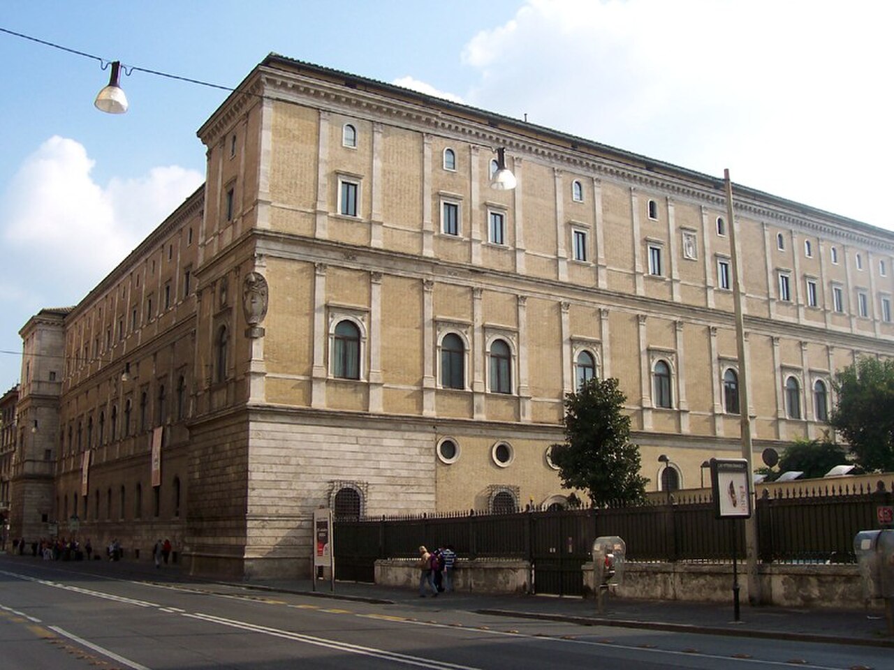 Ein Foto von Palazzo della Cancelleria