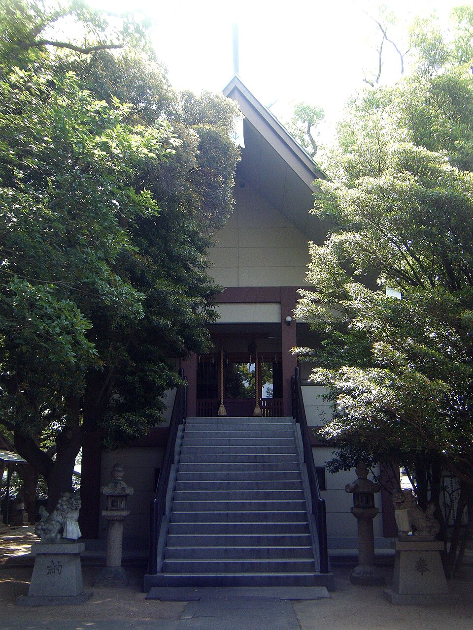 A photograph of Okata Shrine